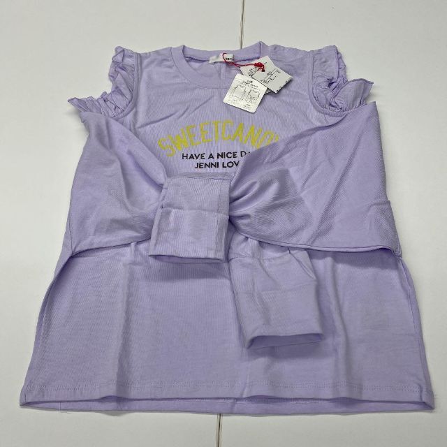 JENNI(ジェニィ)のジェニィ⭐︎2wayTシャツ 150 新品 キッズ/ベビー/マタニティのキッズ服女の子用(90cm~)(Tシャツ/カットソー)の商品写真