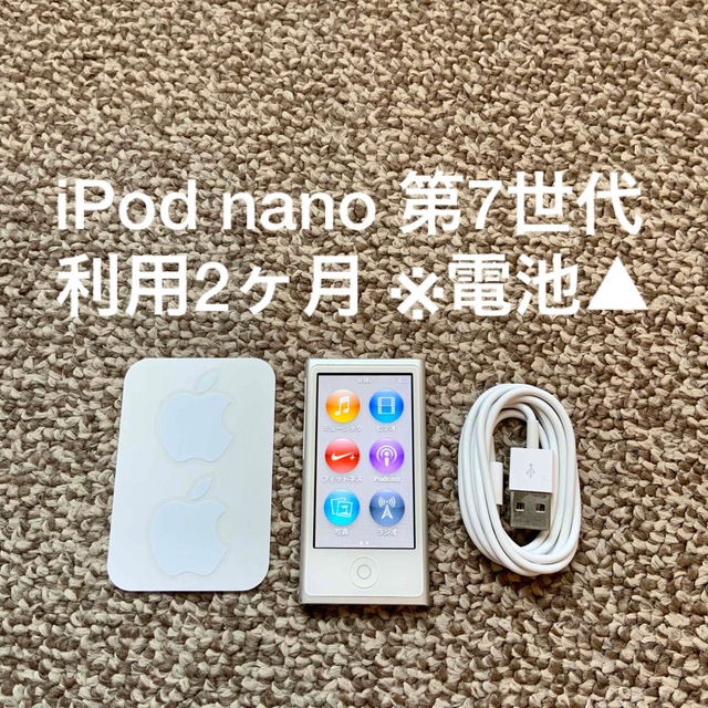 iPod nano 第7世代 16GB Appleアップル アイポッド 本体