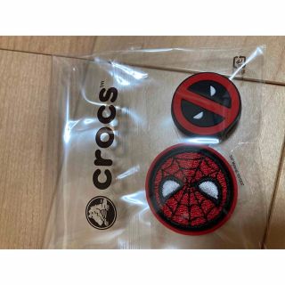 クロックス(crocs)のクロックス　ジビッツ　ビッグスパイダーマン　2個セット(キャラクターグッズ)