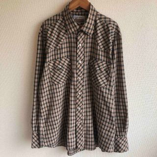 ウェスタン シャツ  チェック  長袖　Authentic Western(シャツ)