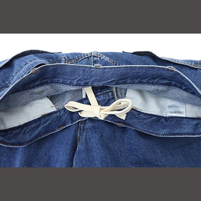 ブロシュアー 23SS 1P DENIM ワーク デニム パンツ L インディゴ 7
