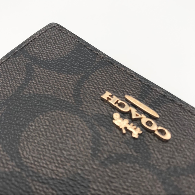 COACH 大人気!! ビジネス カードケース シグネチャー 名刺入れ 新品