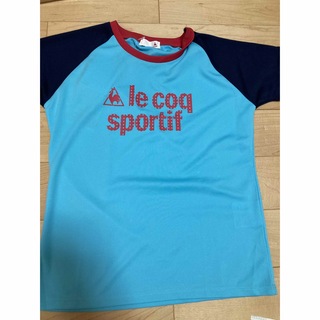 ルコックスポルティフ(le coq sportif)のルコック　水色　半袖シャツ　150(Tシャツ/カットソー)