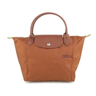 ロンシャン(LONGCHAMP)の新品 ロンシャン LONGCHAMP ハンドバッグ ル プリアージュ グリーン トップハンドルバッグ Sサイズ  コニャック(ハンドバッグ)