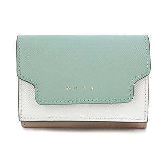 新品 マルニ MARNI 3つ折り財布 カラーブロック VANITOSI TRIFOLD WALLET