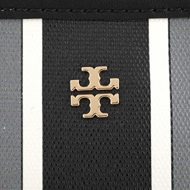 新品 トリーバーチ TORY BURCH トートバッグ ジオ ロゴ ブラック