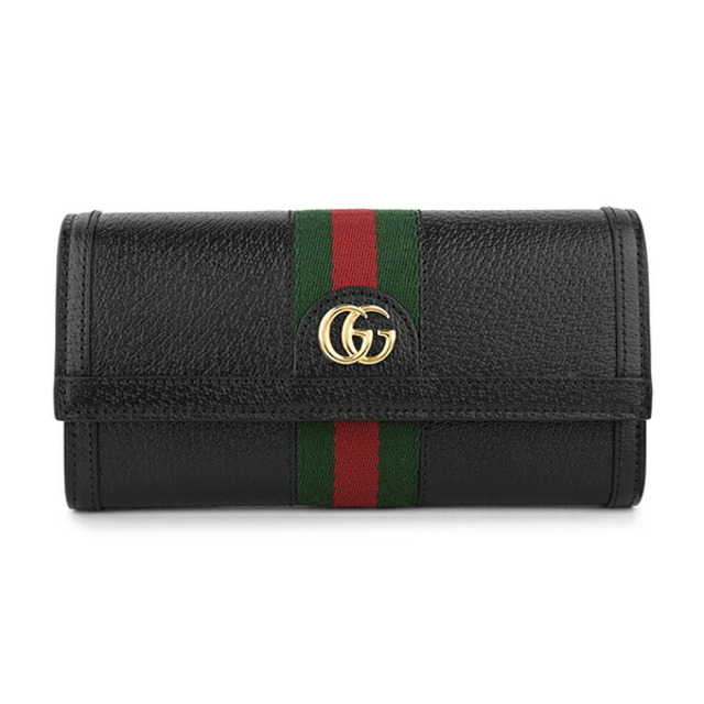 Gucci(グッチ)の新品 グッチ GUCCI 長財布 【アウトレット】 オフィディア ブラック レディースのファッション小物(財布)の商品写真