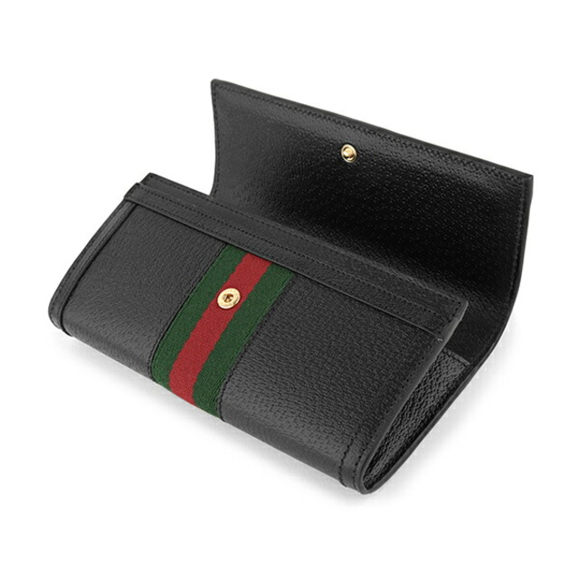 Gucci(グッチ)の新品 グッチ GUCCI 長財布 【アウトレット】 オフィディア ブラック レディースのファッション小物(財布)の商品写真