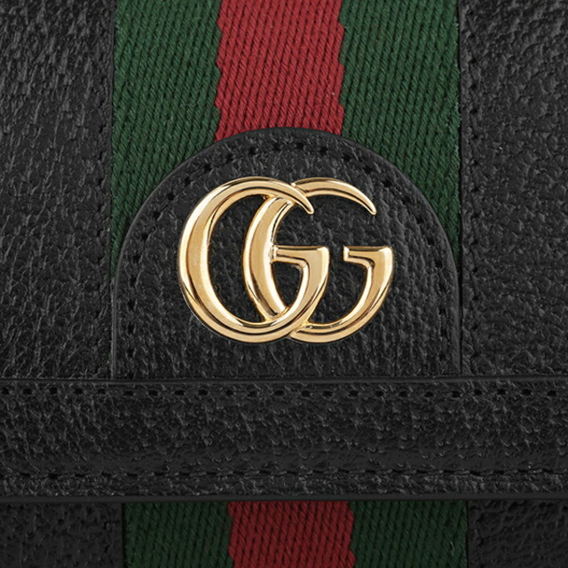 Gucci(グッチ)の新品 グッチ GUCCI 長財布 【アウトレット】 オフィディア ブラック レディースのファッション小物(財布)の商品写真