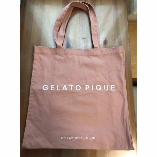 ジェラートピケ(gelato pique)のジェラートピケ　ホビートートバッグ　オレンジ(トートバッグ)