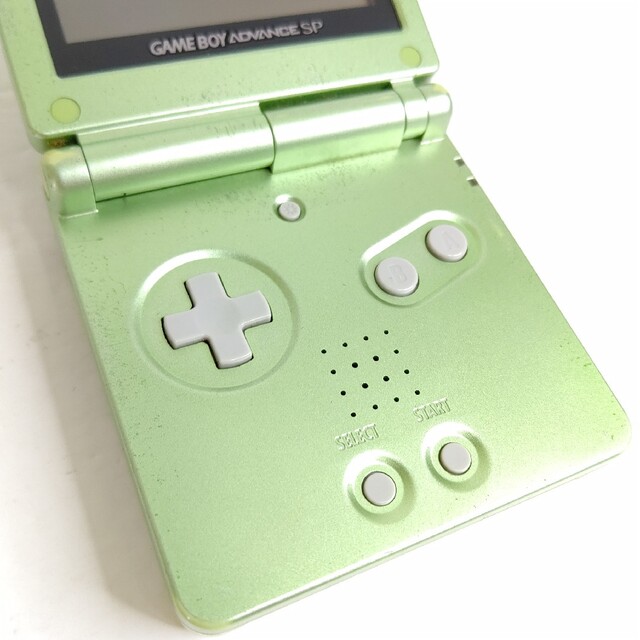 ゲームボーイアドバンスSP パールグリーン Nintendo GBASP 本体 www