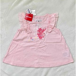 ミキハウス(mikihouse)の【値下げ❗️新品タグ付き】ミキハウス リーナちゃん90 タンクトップ半袖Tシャツ(パンツ/スパッツ)