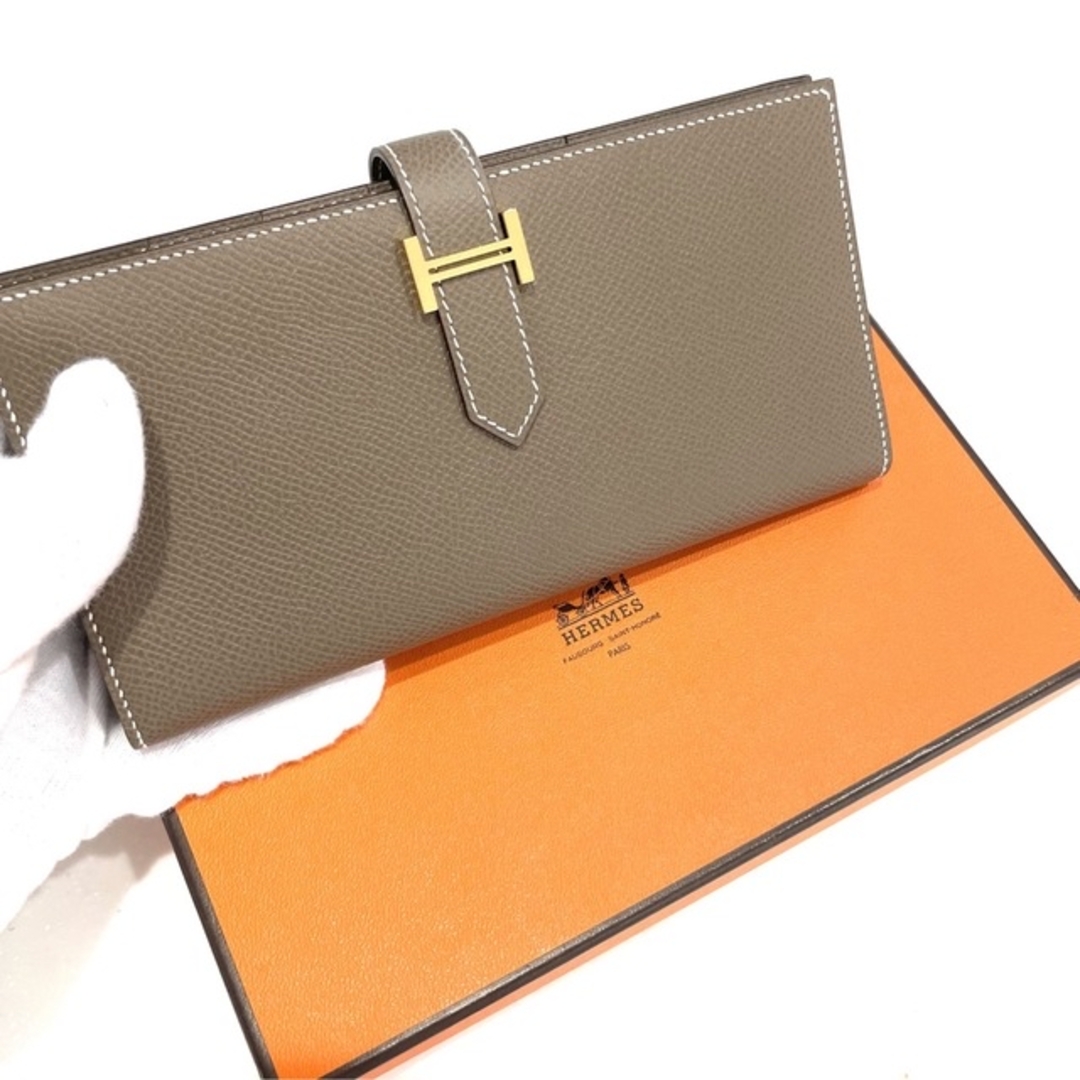 HERMES エルメス べアンスフレ　ゴールド