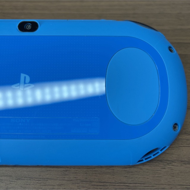 PlayStation Vita(プレイステーションヴィータ)の★本体美品★ PlayStationVITA PCH-2000 アクアブルー エンタメ/ホビーのゲームソフト/ゲーム機本体(携帯用ゲーム機本体)の商品写真