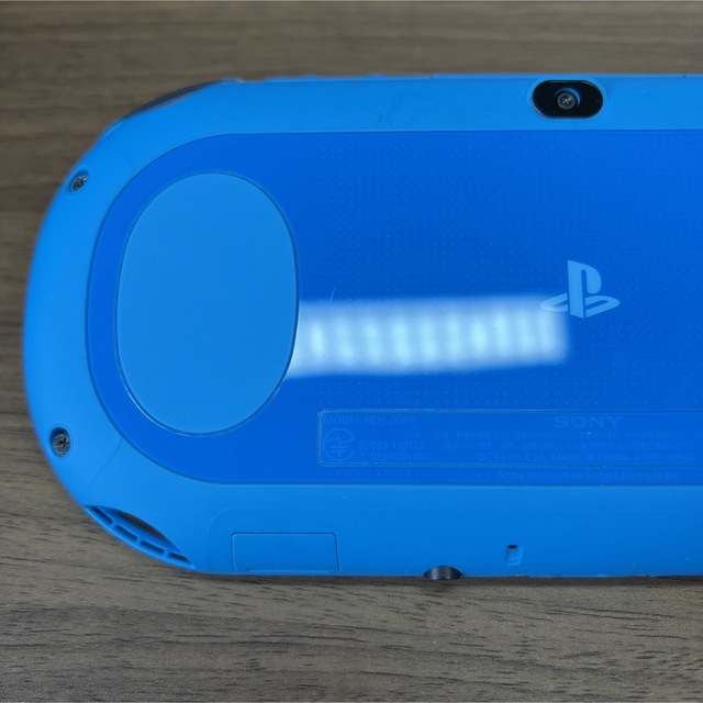 PlayStation Vita(プレイステーションヴィータ)の★本体美品★ PlayStationVITA PCH-2000 アクアブルー エンタメ/ホビーのゲームソフト/ゲーム機本体(携帯用ゲーム機本体)の商品写真