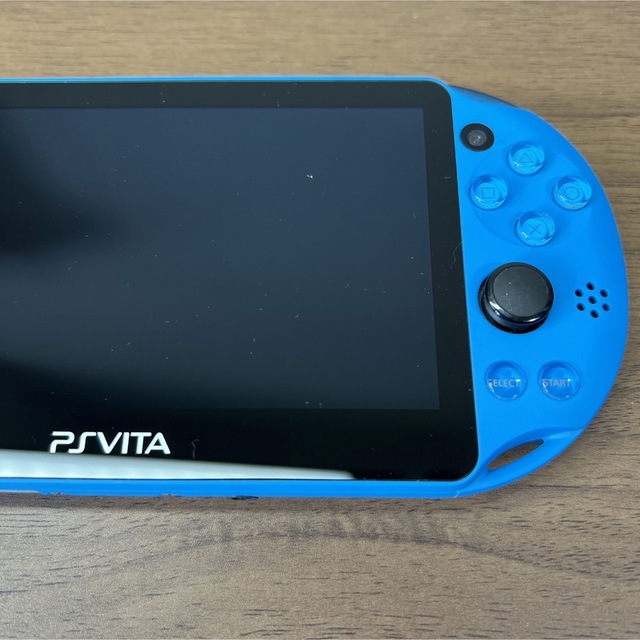 PlayStation Vita(プレイステーションヴィータ)の★本体美品★ PlayStationVITA PCH-2000 アクアブルー エンタメ/ホビーのゲームソフト/ゲーム機本体(携帯用ゲーム機本体)の商品写真