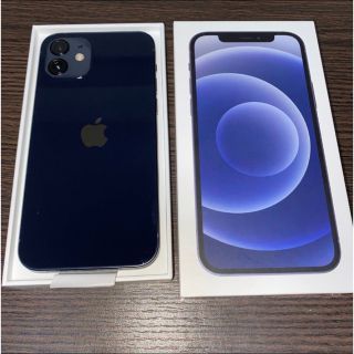 iPhone 12 ブラック 64 GB SIMフリーバッテリー最大容量100%