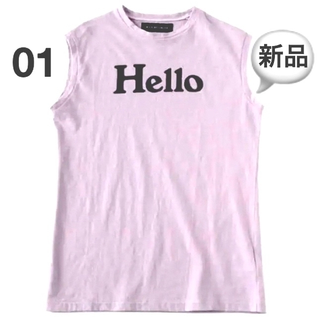 新希少色マディソンブルーMADISONBLUEバーニーズ限定Hello Tシャツ-