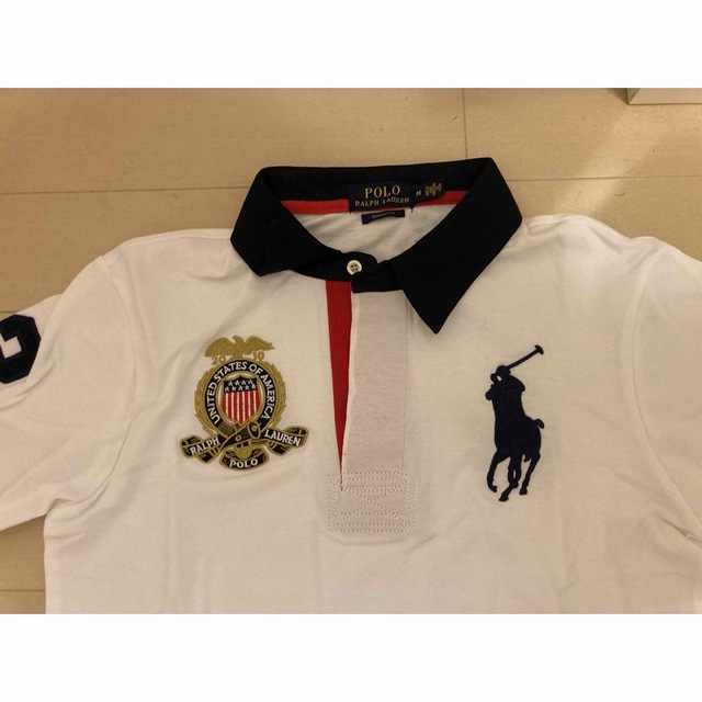 POLO RALPH LAUREN(ポロラルフローレン)のラルフローレン　ポロシャツ　新品未使用　M レディースのトップス(ポロシャツ)の商品写真