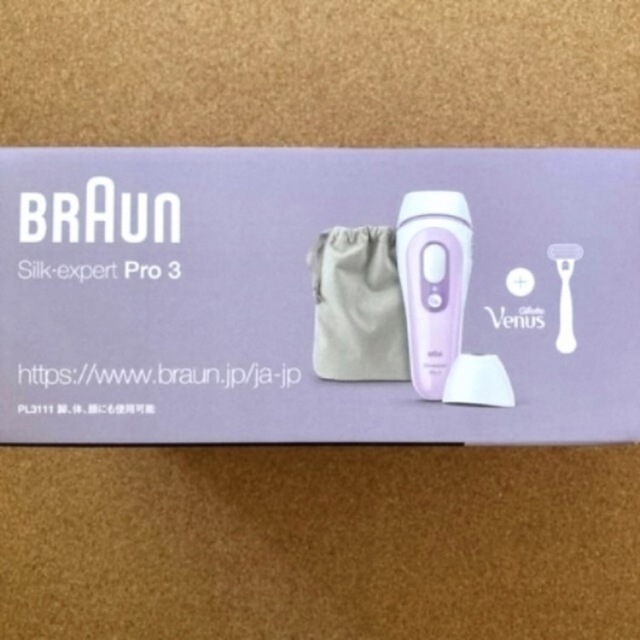 BRAUN(ブラウン)のブラウン シルクエキスパート プロ3  Silk expert PL3111 コスメ/美容のボディケア(その他)の商品写真