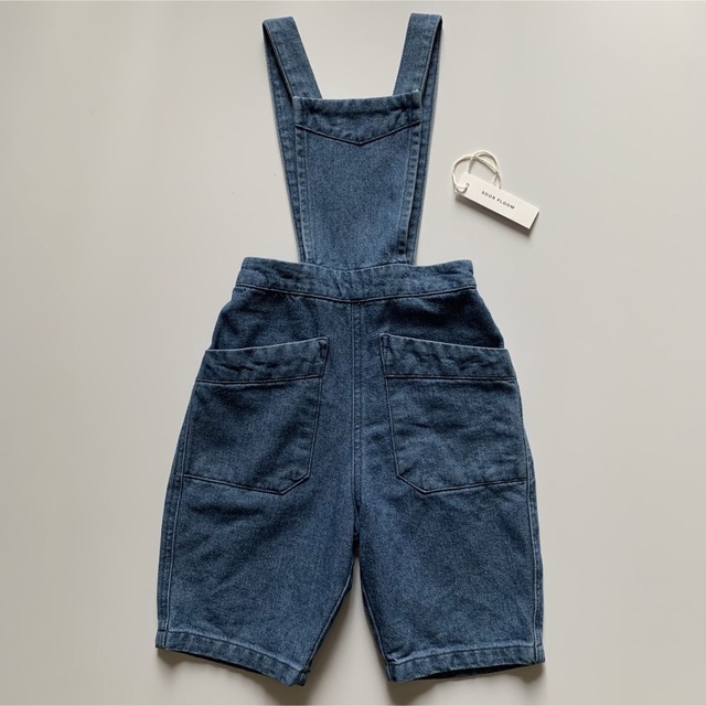 SOOR PLOOM(ソーアプルーム)のsoor ploom Charlie Shortall Denim キッズ/ベビー/マタニティのキッズ服女の子用(90cm~)(パンツ/スパッツ)の商品写真