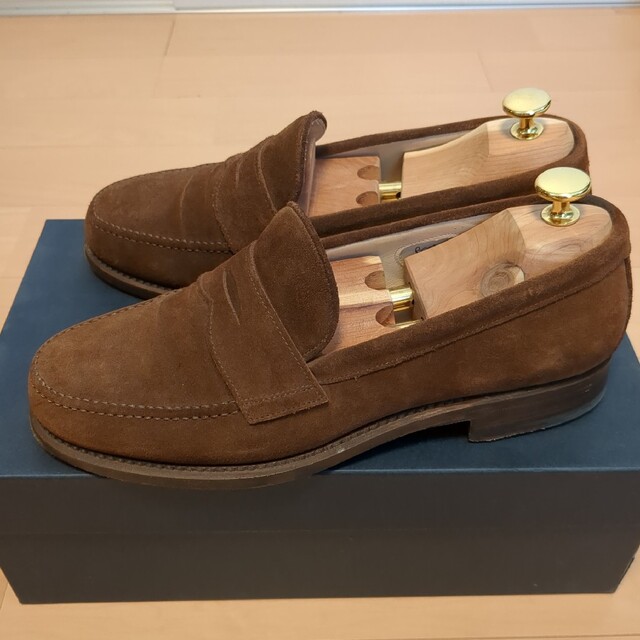 nonnative(ノンネイティブ)のnonnative clerk loafer cow suede 41 メンズの靴/シューズ(ドレス/ビジネス)の商品写真