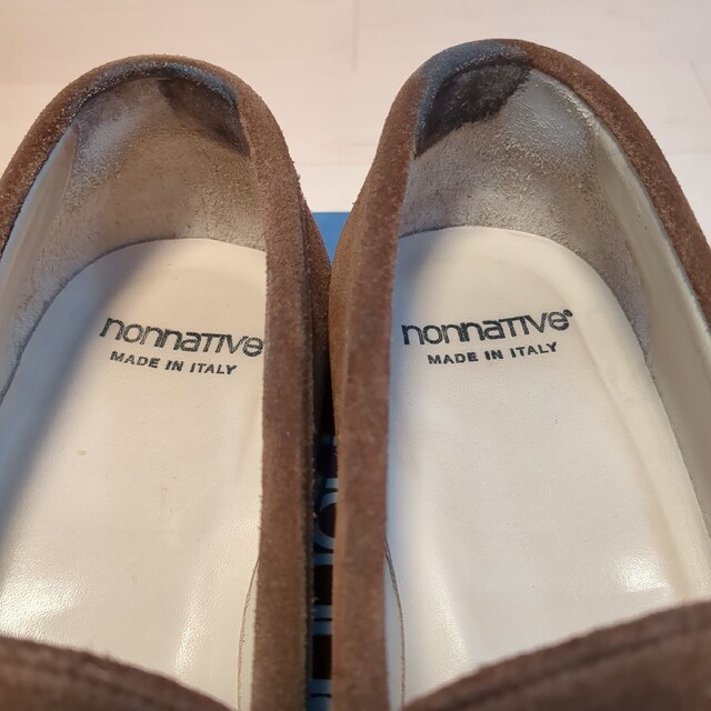 nonnative(ノンネイティブ)のnonnative clerk loafer cow suede 41 メンズの靴/シューズ(ドレス/ビジネス)の商品写真