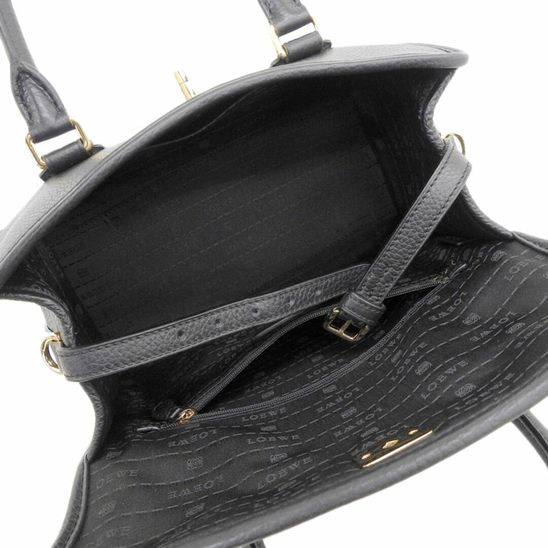 LOEWE - ロエベ アラモ28 2WAYバッグ ハンドバッグ レザー LOEWE - ロエベ アラモ28 2WAYバッグ ハンドバッグ レザー