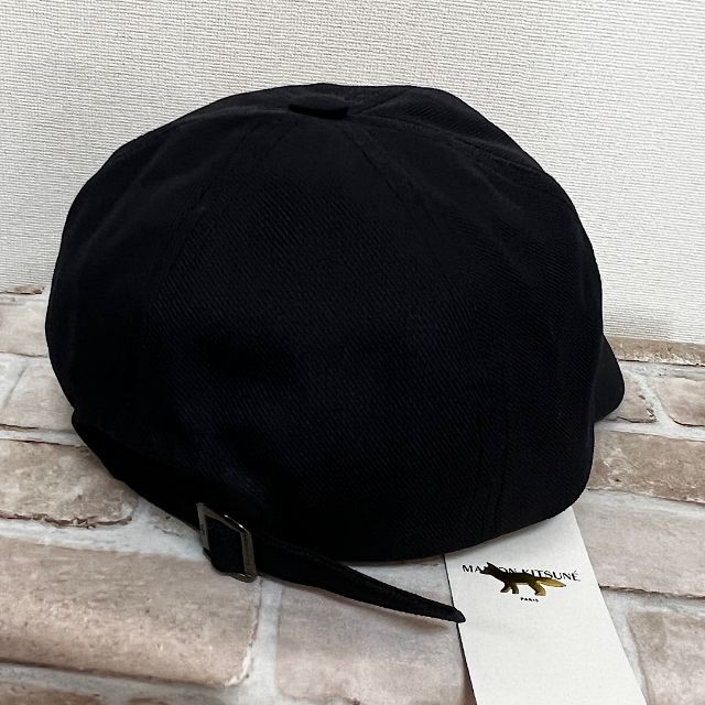 MAISON KITSUNE'(メゾンキツネ)の新品・ワンサイズ【メゾンキツネ】ロゴキャップ ネイビー レディースの帽子(キャップ)の商品写真