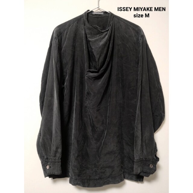 ISSEY MIYAKE MEN イッセイミヤケメン シルクプルオーバーシャツ