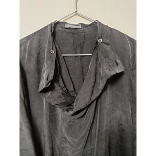 ISSEY MIYAKE MEN イッセイミヤケメン シルクプルオーバーシャツ