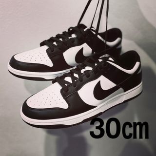 ナイキ(NIKE)のナイキ  30㎝　ダンク LOW レトロ　パンダ(スニーカー)