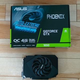 エイスース(ASUS)のASUS GeForce GTX1650　動作確認済(PCパーツ)