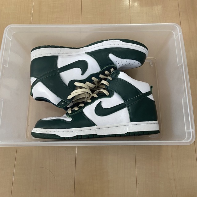 メンズナイキ ダンクハイ プログリーン dunk high 緑