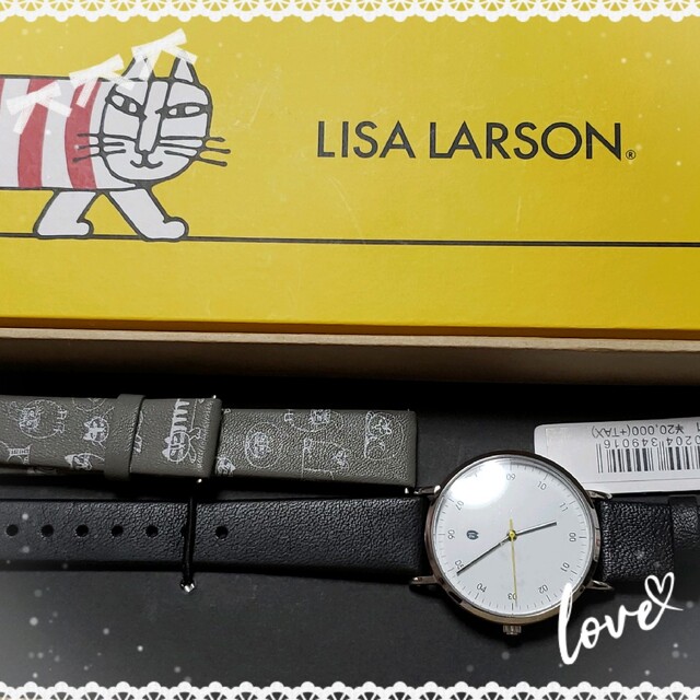 人気商品！LISA LARSON 腕時計　ペア LL501 ２点セット格安