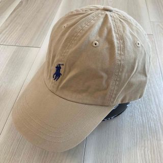 ポロラルフローレン(POLO RALPH LAUREN)のラルフローレン キャップ 帽子 CAP ポニー ベージュ(キャップ)