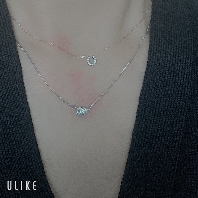 Pt850 一粒ダイヤモンド ネックレス 0.15ctの通販 by S shoping|ラクマ Pt850 一粒ダイヤモンド ネックレス 0.15ct