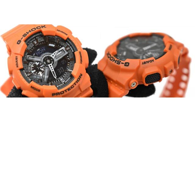 T13 G-SHOCK GA-110MR 腕時計 海外モデル クオーツ オレンジ-