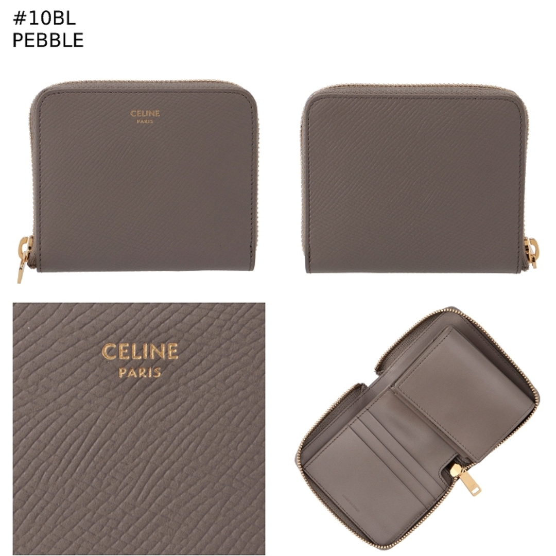 CELINE - セリーヌ CELINE 財布 二つ折り スモール ジップ CELINE - セリーヌ CELINE 財布 二つ折り スモール ジップ