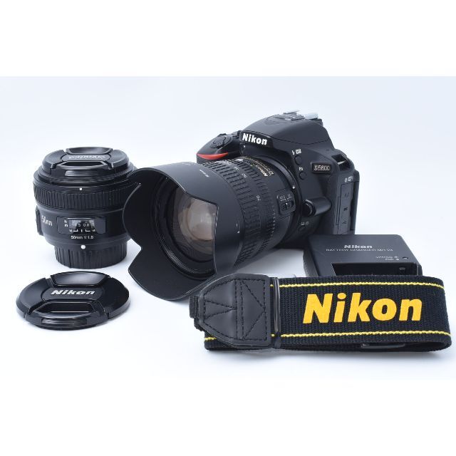 ★美品★ Nikon D5600 ダブルレンズセット