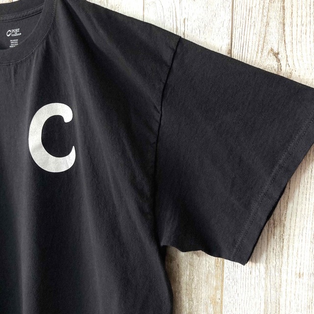【PORT and COMPANY】両面プリントTシャツ メキシコ製 XL 黒 メンズのトップス(Tシャツ/カットソー(半袖/袖なし))の商品写真