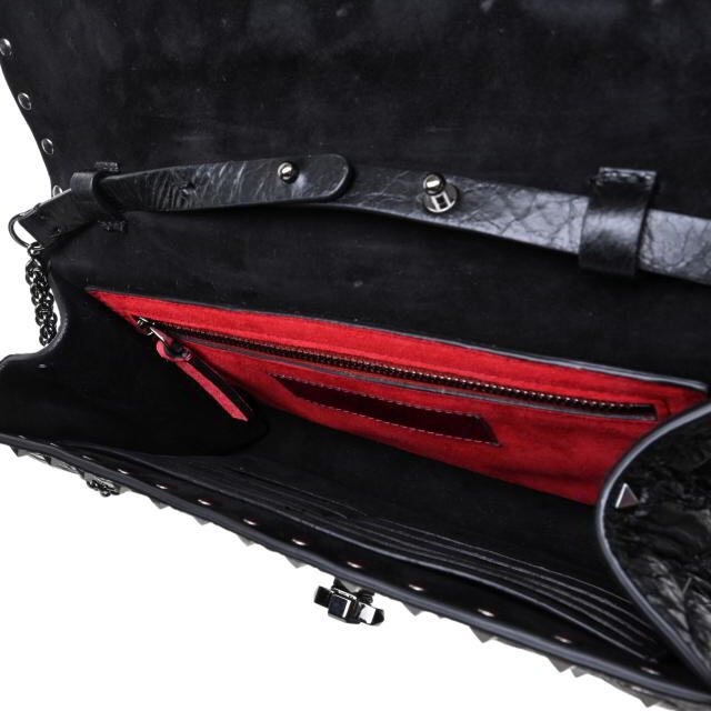 VALENTINO(ヴァレンティノ)のVALENTINO ロックスタッズ スパイク チェーン ショルダー バッグ レディースのバッグ(ショルダーバッグ)の商品写真
