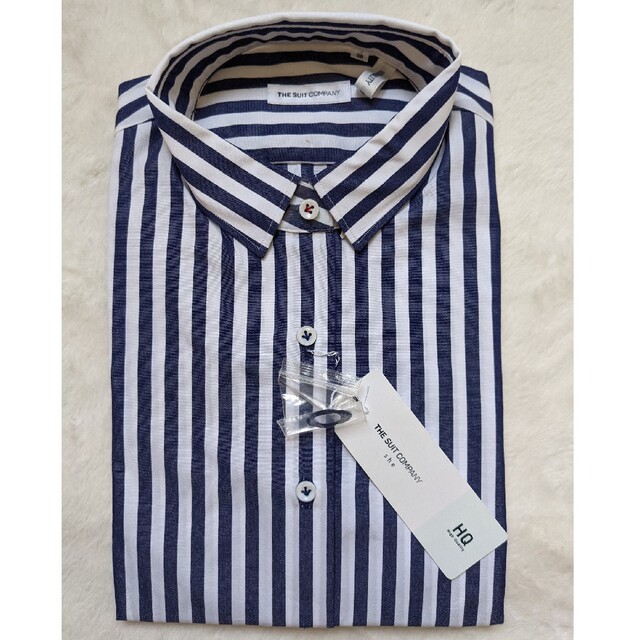 THE SUIT COMPANY(スーツカンパニー)の半袖Ｙシャツ レディースのトップス(シャツ/ブラウス(半袖/袖なし))の商品写真