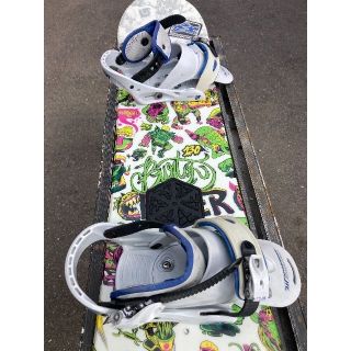 バートン(BURTON)のBURTON　CHOPPER　130　バインディング付き　キッズ　2点セット(ボード)