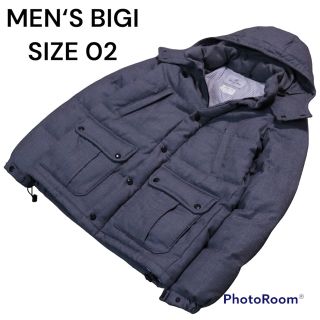 MEN'S BIGI - 33597タ FREEDOMDAY ダウンジャケット Sの通販 by
