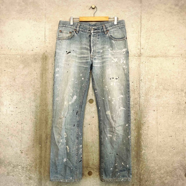 HELMUT LANG ヘルムートラング ペンキ デニムパンツ 本人期 1998 5