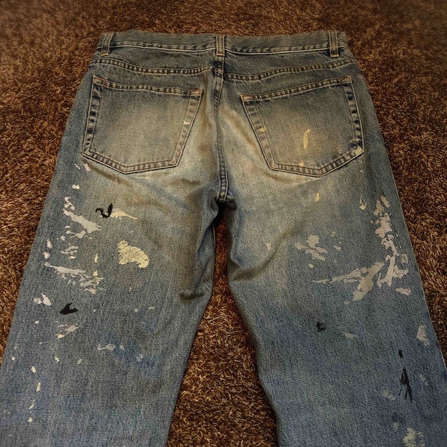 HELMUT LANG ヘルムートラング ペンキ デニムパンツ 本人期 1998 4