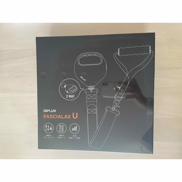 NIPLUX FASCIALAX U 筋膜リリースベルドガン 【税込?送料無料】 4800円