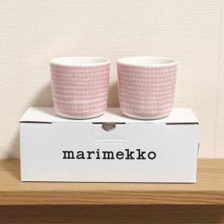 marimekko - マリメッコ 【marimekko】ピンク・ドット柄マグ・蕎麦猪口 ...