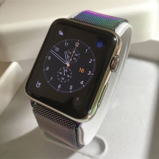 Apple Watch - アップルウォッチ シルバーステンレス スマートウォッチ